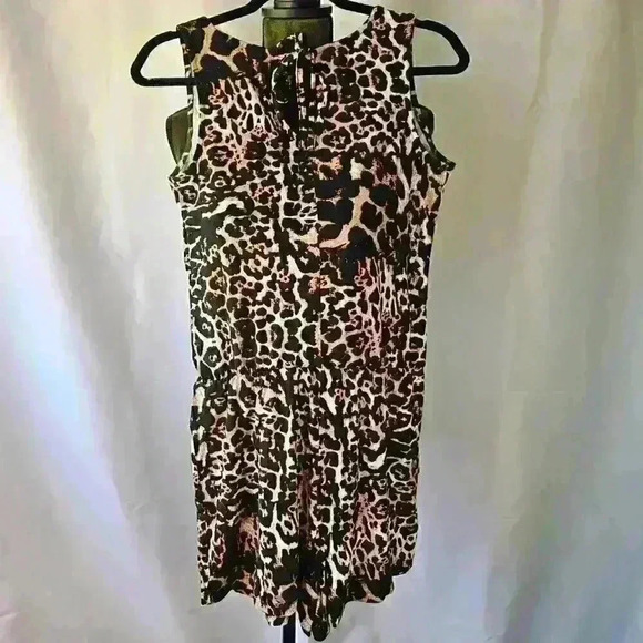 Venus Leopard Romper, Size Small - Picture 2 of 8